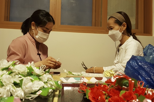 Ullambana Ceremony at Hoang Phap ashram in Jeonju - South Korea